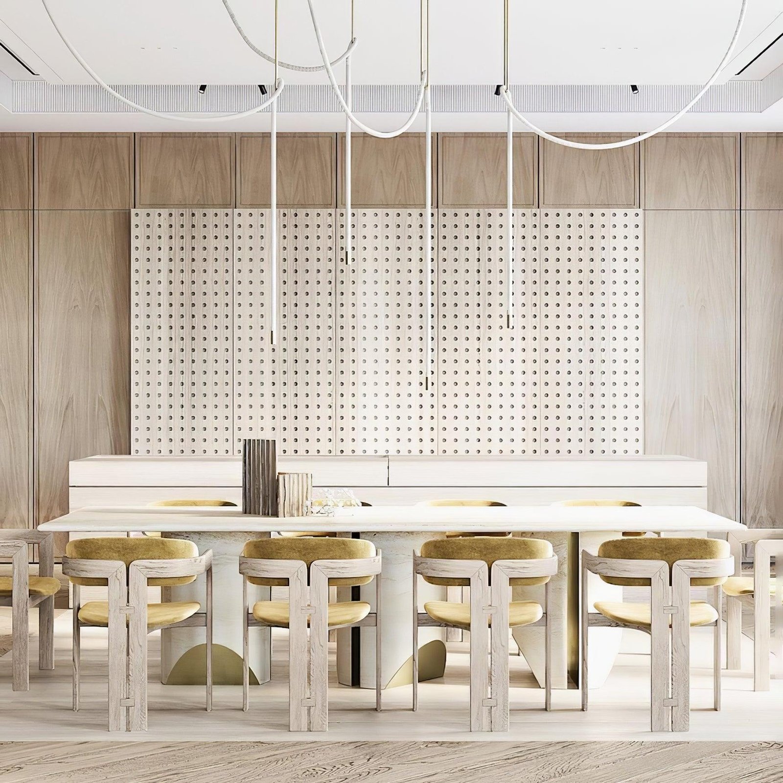 Flexible Curve Line Pendant Lamp