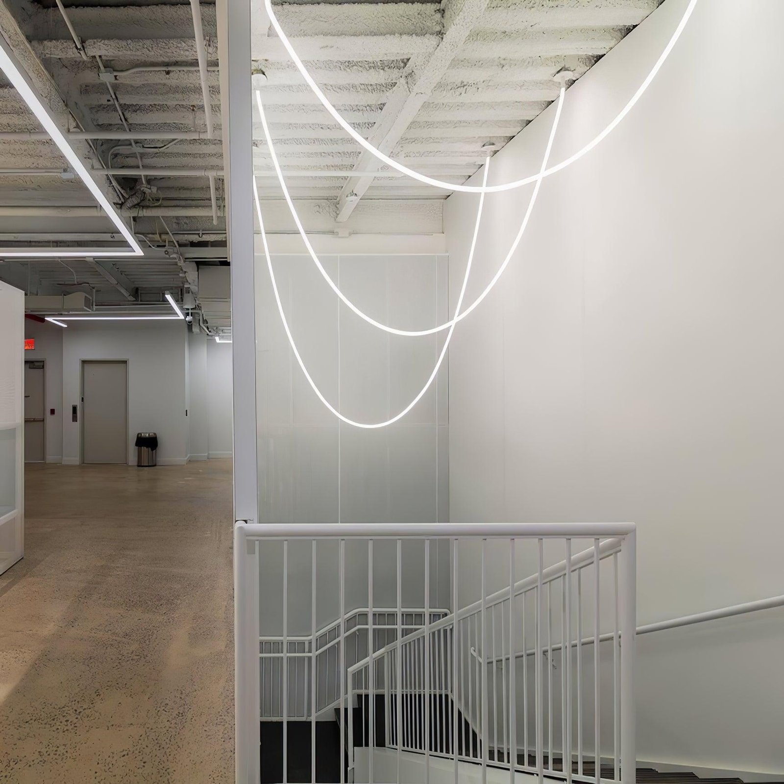 Flexible Curve Line Pendant Lamp