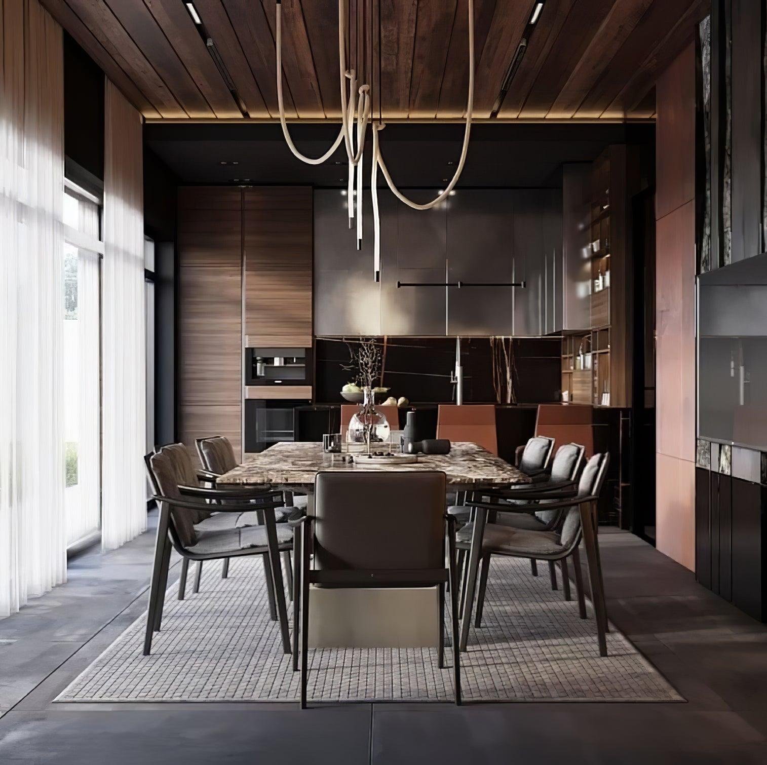 Flexible Curve Line Pendant Lamp