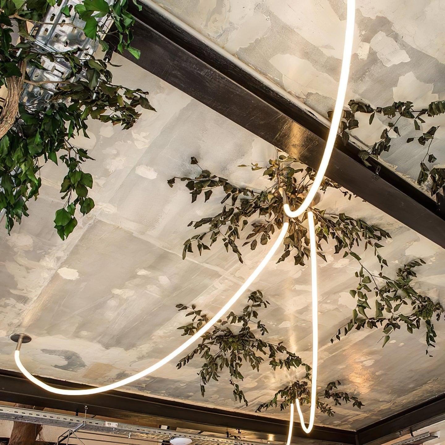 Flexible Curve Line Pendant Lamp