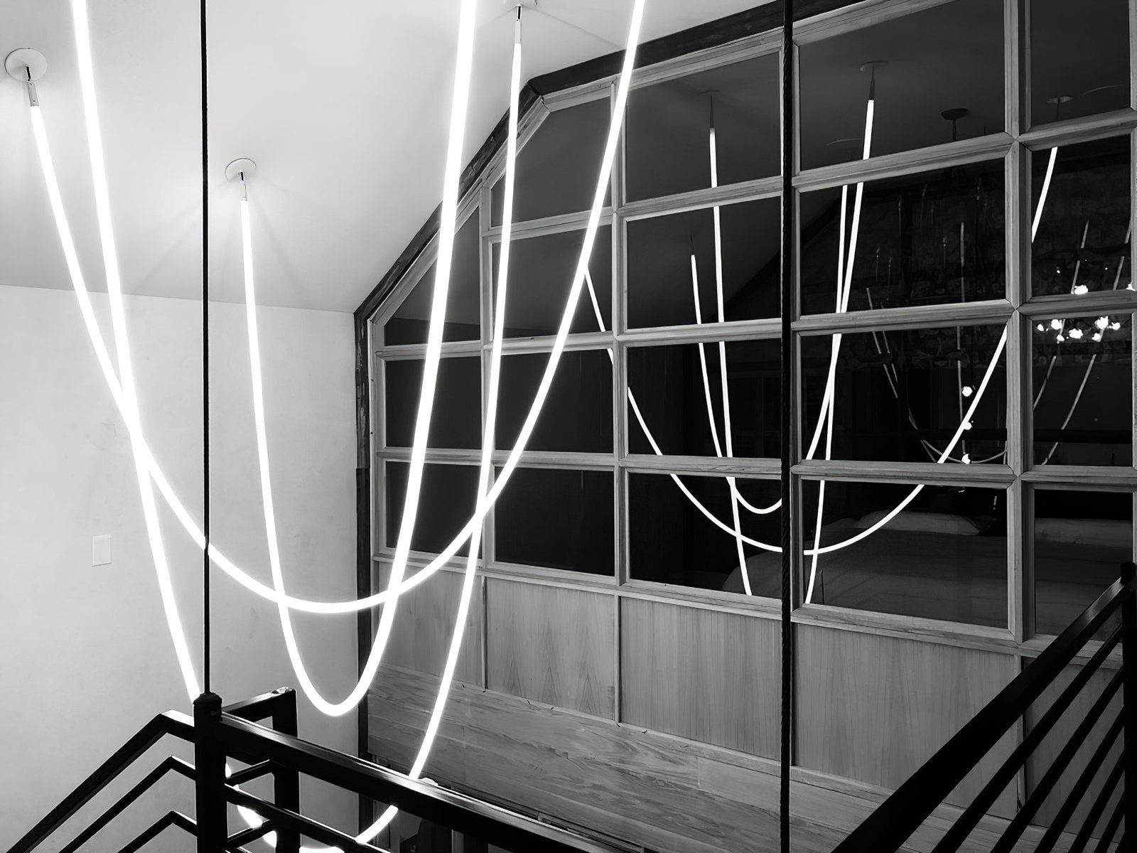 Flexible Curve Line Pendant Lamp