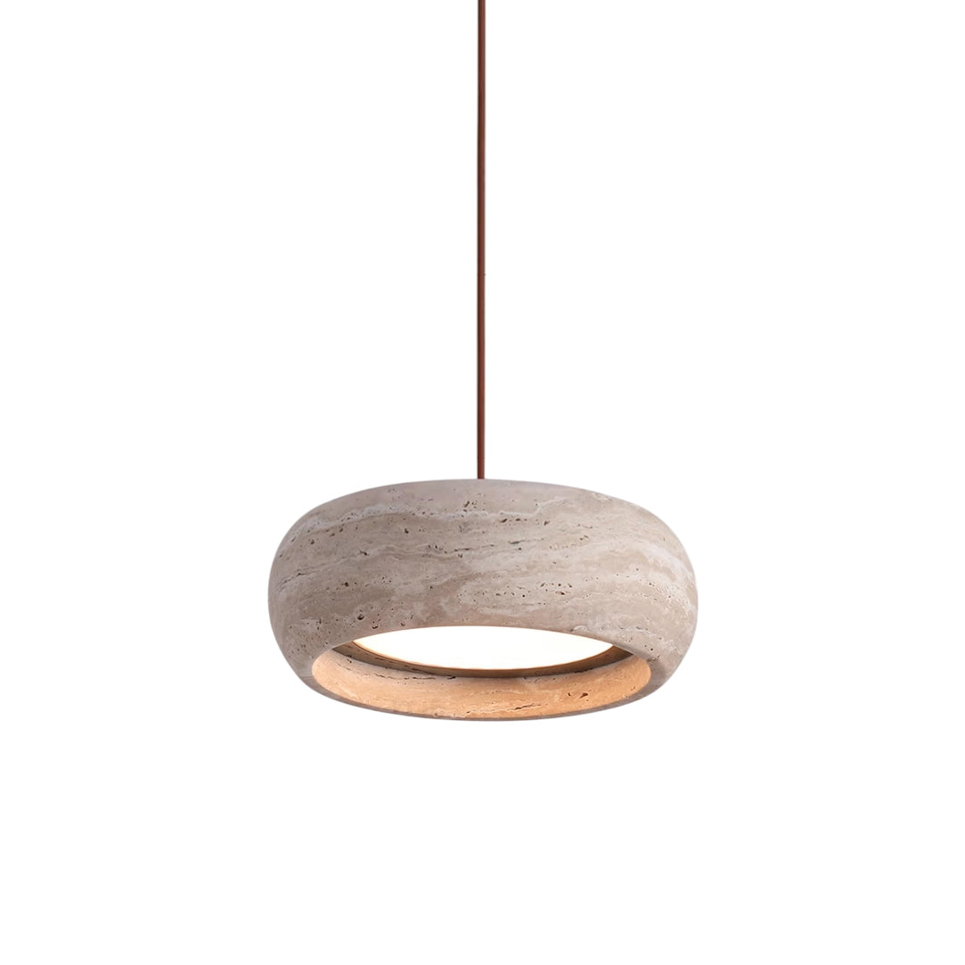 travertine-drum-pendant-lamp