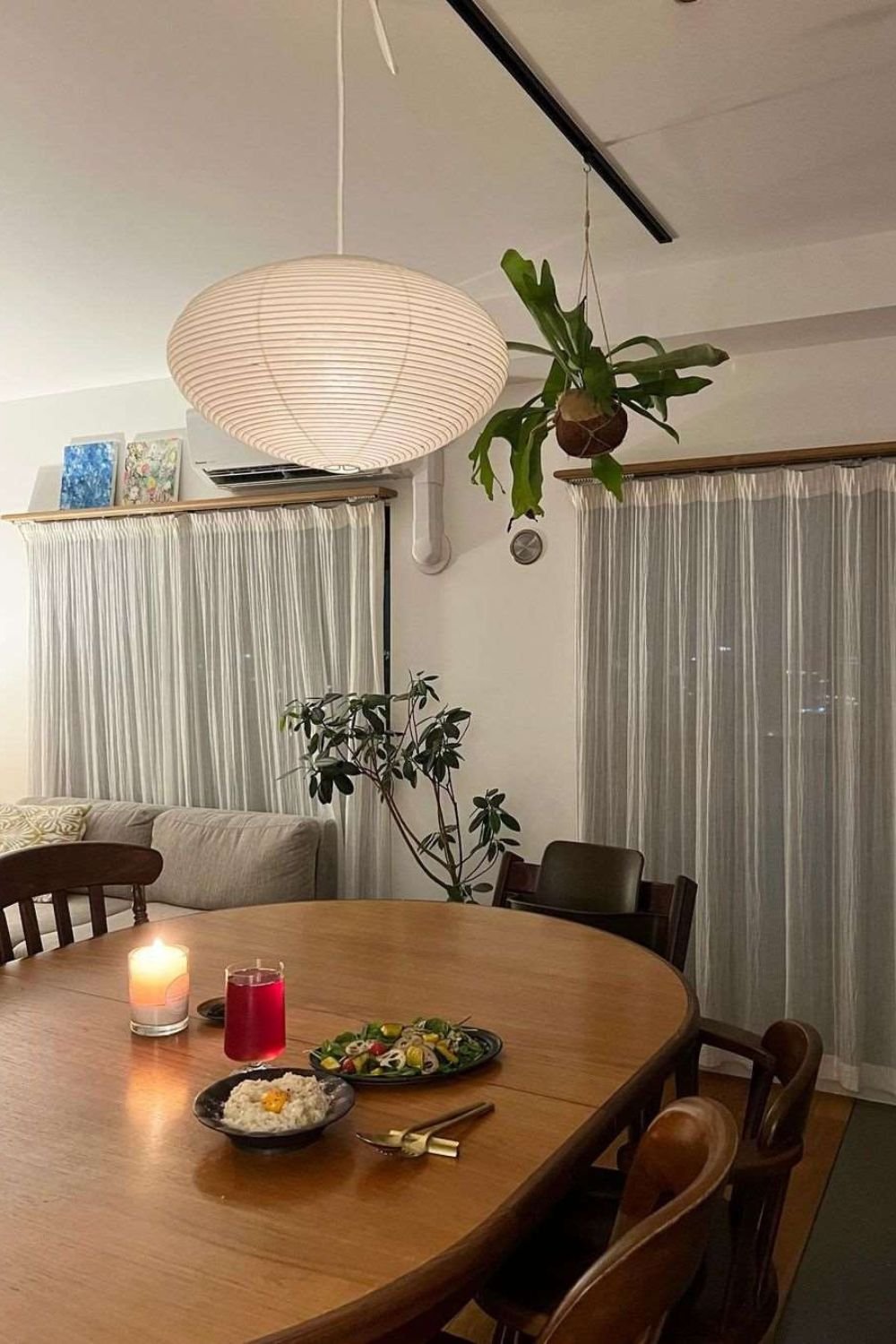 Rice Paper 15A Pendant Light