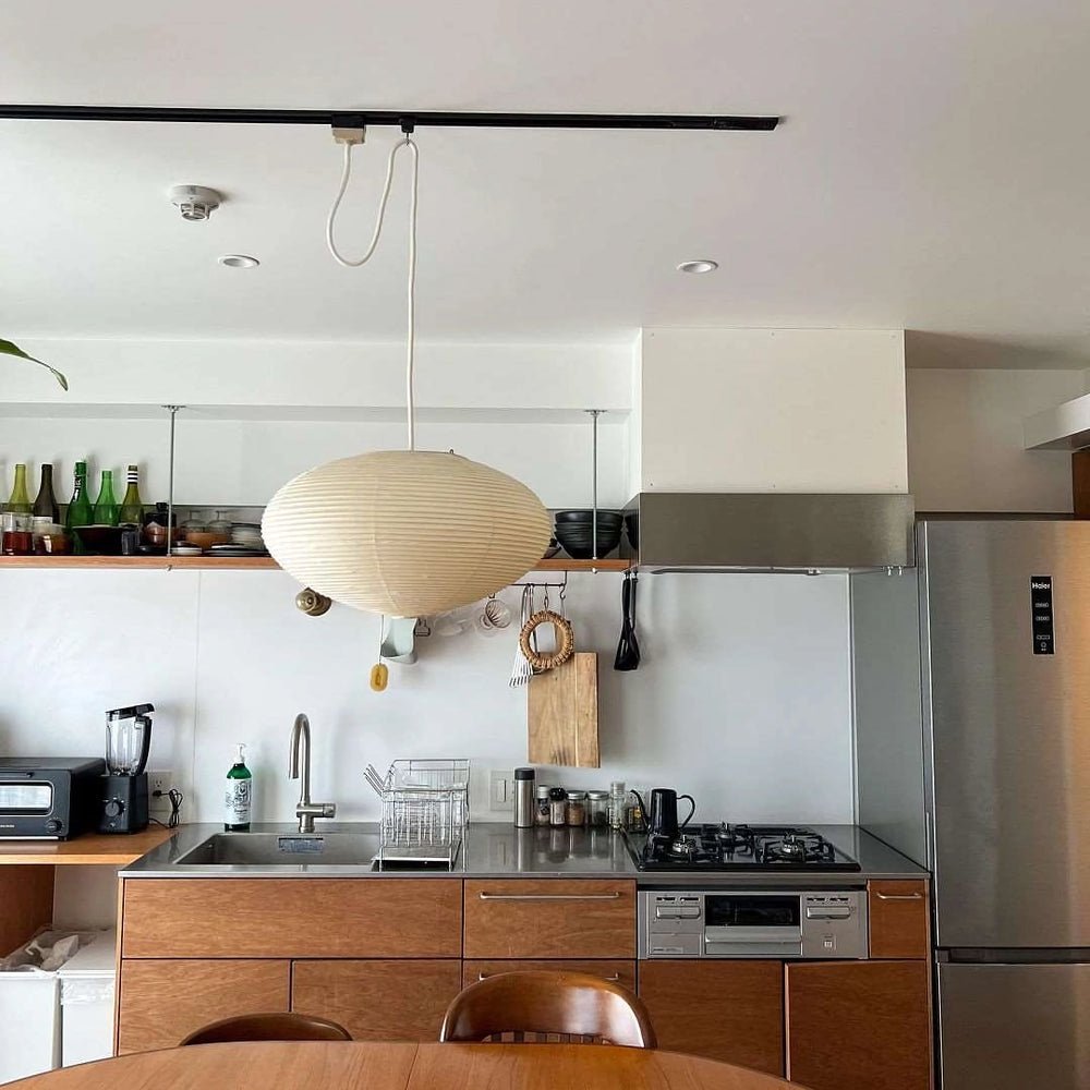 Rice Paper 15A Swag Lights