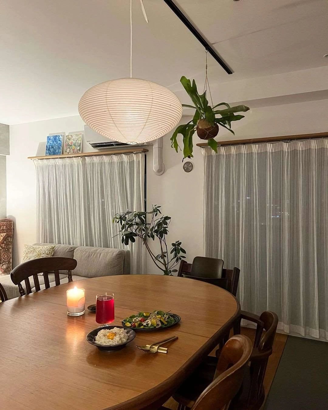 Rice Paper 15A Pendant Light