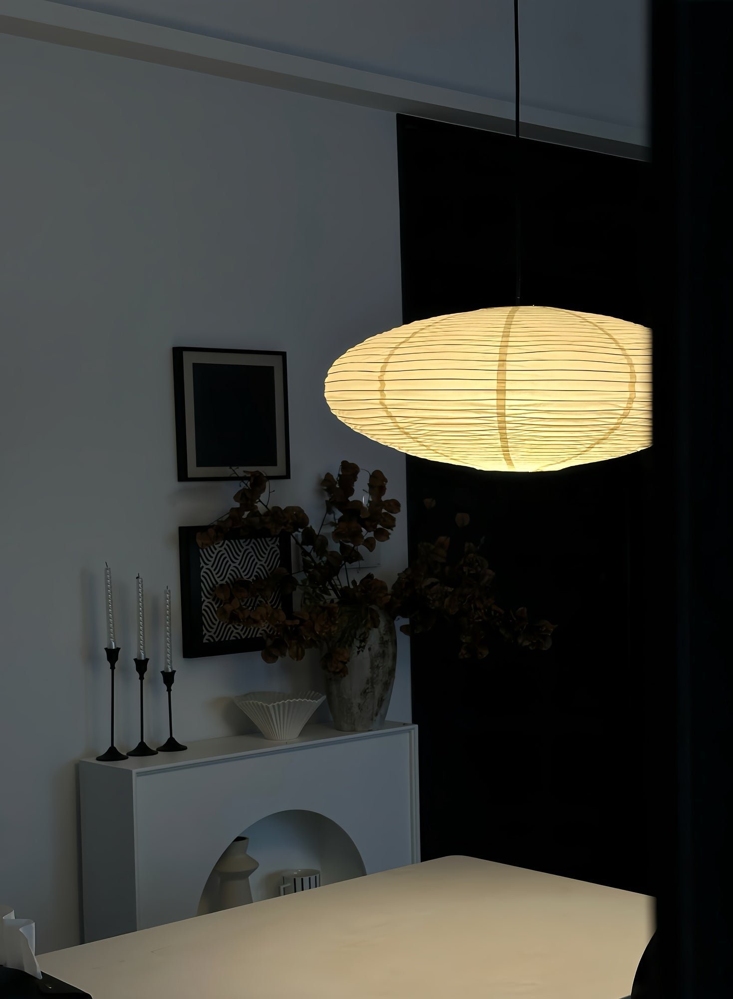 Rice Paper 15A Pendant Light