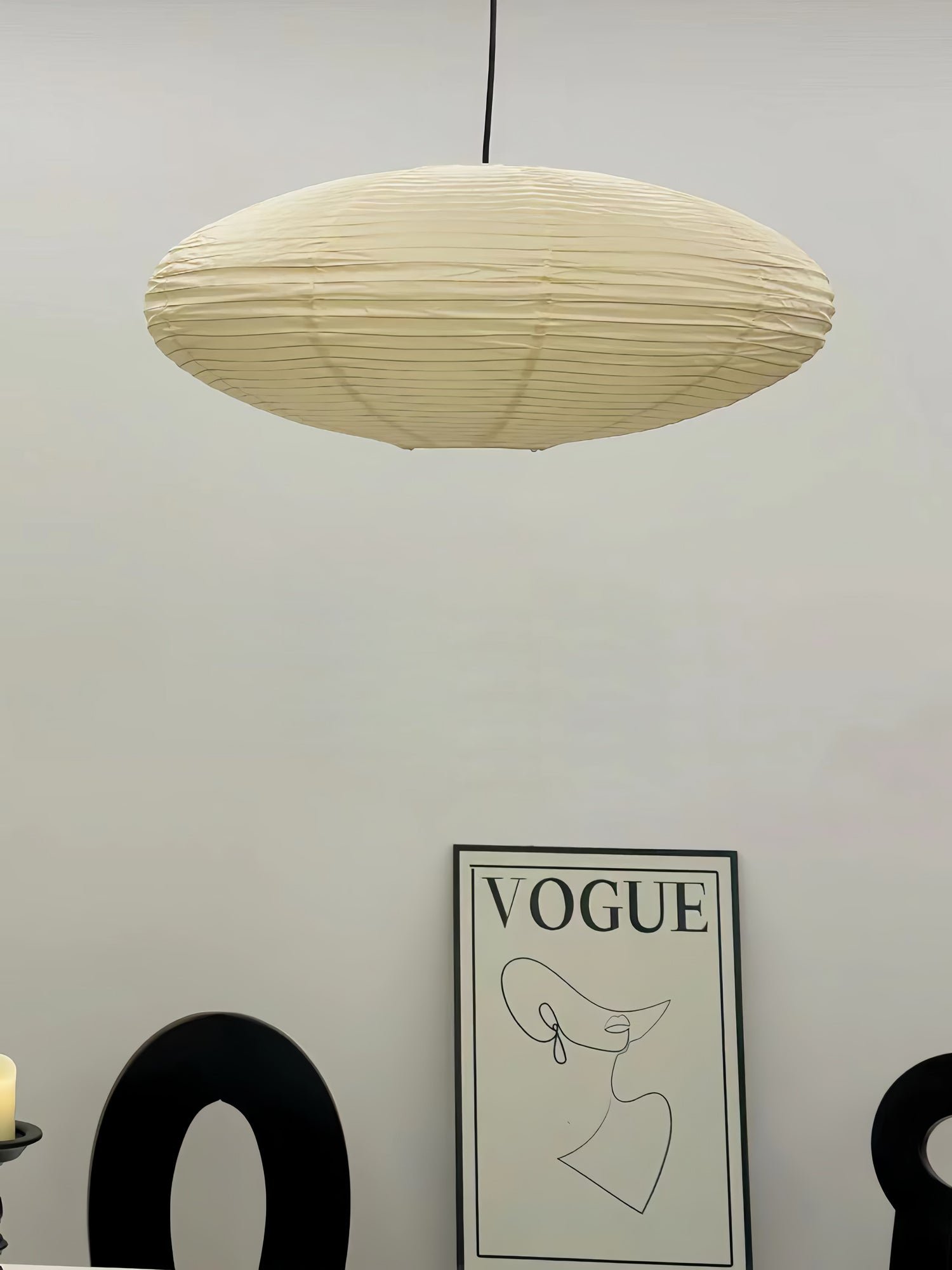 Rice Paper 15A Swag Lights