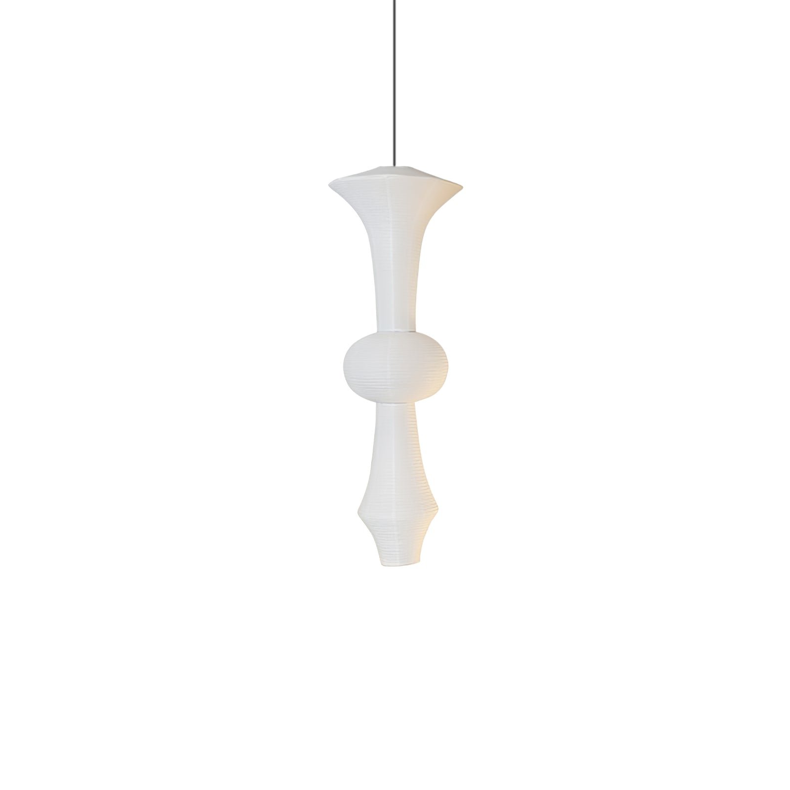 Rice Paper E Pendant Light