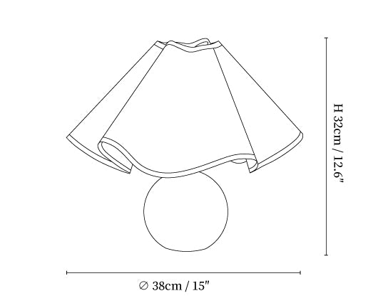 Wavecrest Table Lamp
