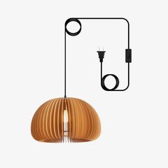 MINIHOUZZ Wooden Pumpkin Swag Lights